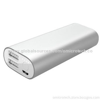 Power Bank with 12,000mAh Capacity, Micro USB 5V/2A Input